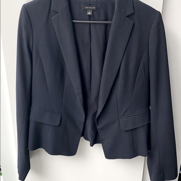 Ann Taylor navy blazer - Picture 1 of 4